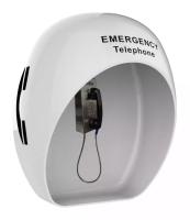 Cabine téléphonique acoustique extérieure résistante de vandale pour le téléphone d'urgence