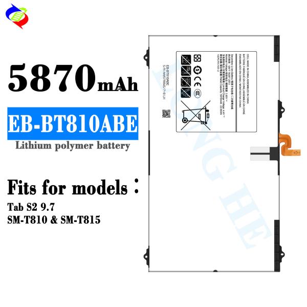 100% Brand New Tablet Battery for Samsung Galaxy Tab S2 9.7 SM-T810 T810 T813 T815 T817 T815C EB-BT810ABE
