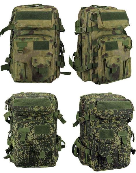 40L 900D Oxford Fabric Waterproof Traveling Daysack with Accessories Bags and Durable