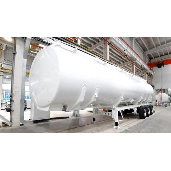 46000L 3 Axle Stainless Steel Milk Tanker Trailers