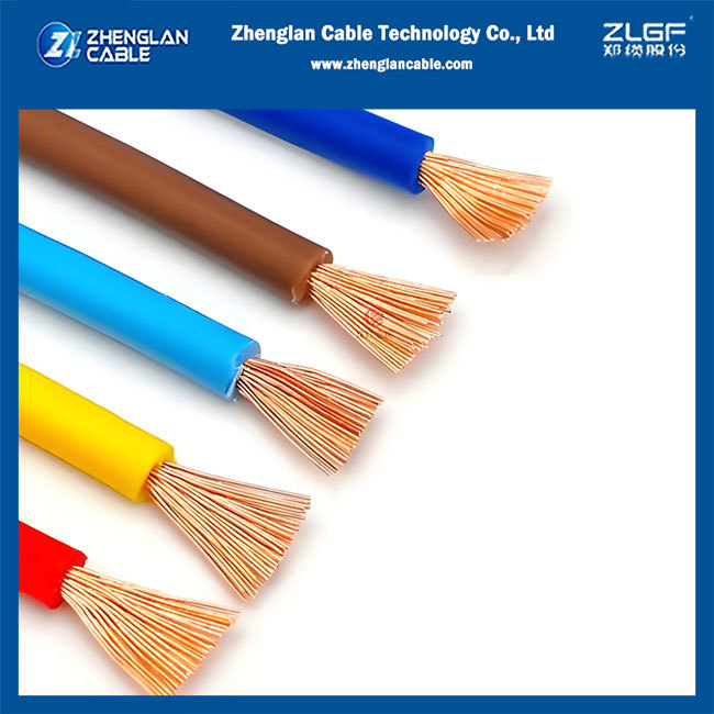 H07V-K (NYAF) 450/750V 1x10mm2 class 5 copper Extra Flexible Single Core PVC Wire for PLC Panel Internal Link 