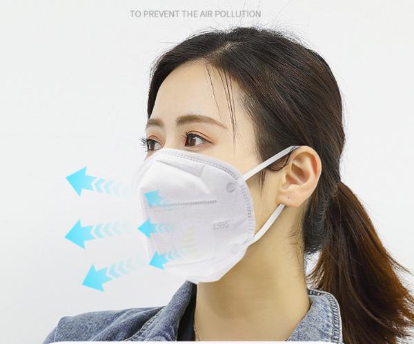 White 4 Layer Disposable Medical Face Masks Anti Virus Protection For Adult