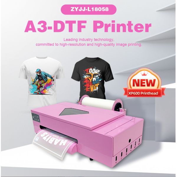 Dtf Printer Xp600 A3 A3+ 33cm Printer Pet Film Digital Dtf Printer Printing Machine