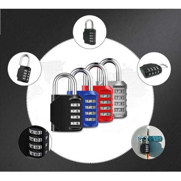 80*43*20mm Zinc Alloy Multi-Role Resettable Combination Lock with Customized Support