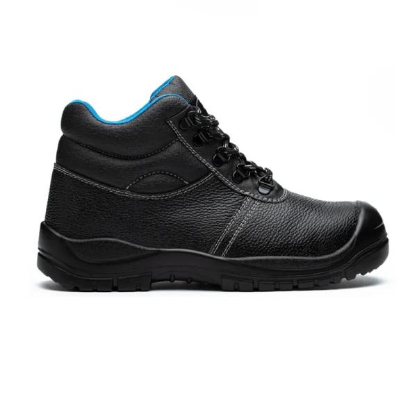 Chaussures de sécurité industrielles légères S3 Hommes Bottes en cuir imperméables à l'huile