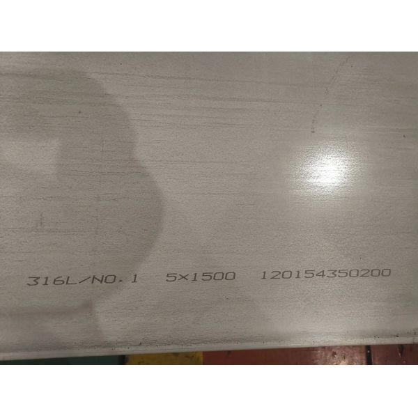 Hot Rolled 3-60mm ASTM A240 316L Stainless Steel Plate for Industrial Applications