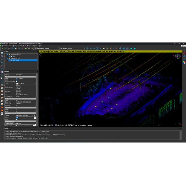 Point Cloud Automata-PCA программное обеспечение для постобработки