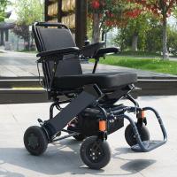 Chargement se pliant compact du fauteuil roulant électrique 100KG