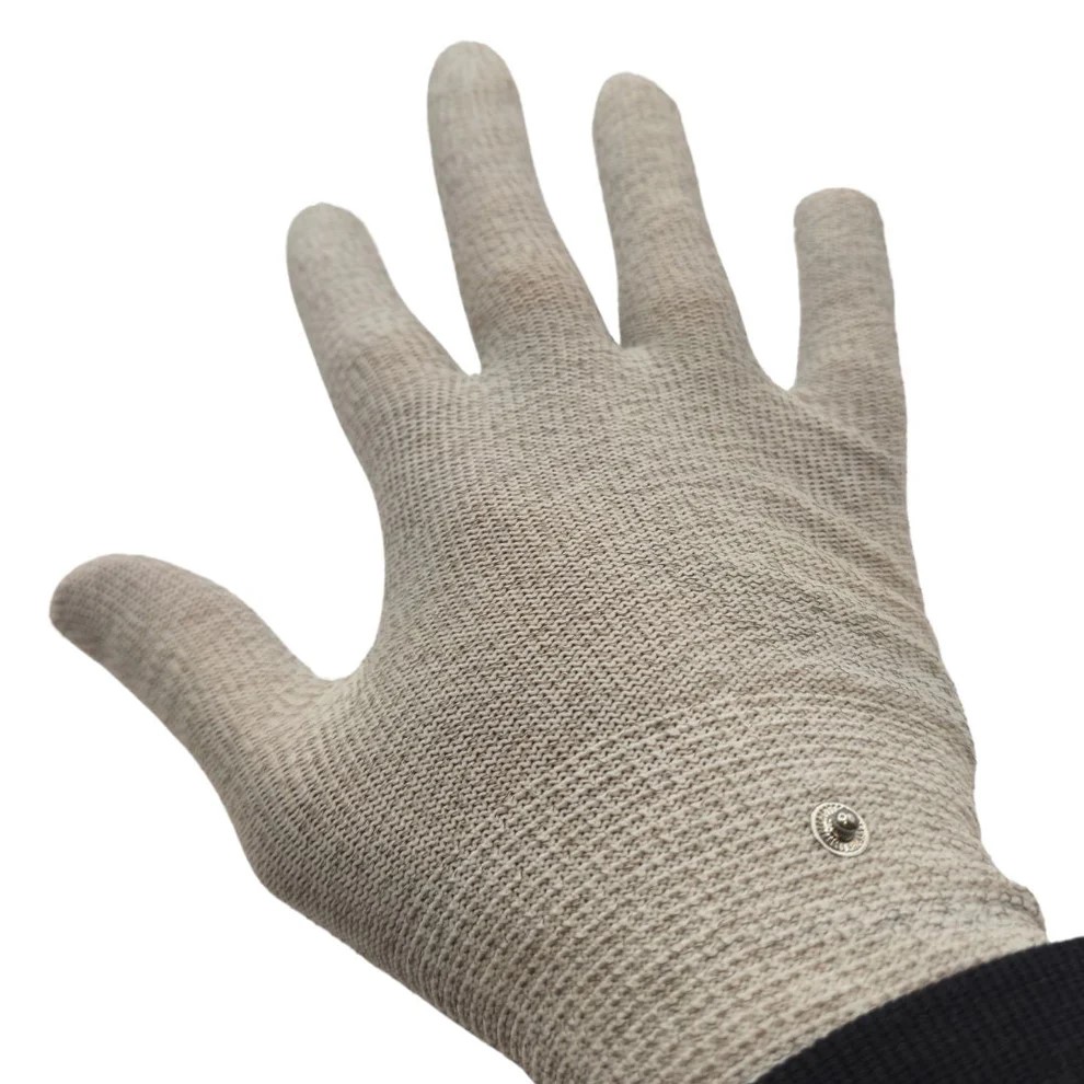 Silver Fiber Thread Gloves EMF Conductive Grounding Gloves Containing Silver Fiber Nylon