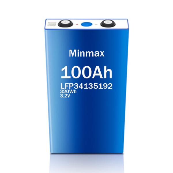 Prismatic Energy Storage LiFePO₄ Cell LFP34135192 3.2V 10000mAh Charge & Discharge Temperature -20℃~+60℃
