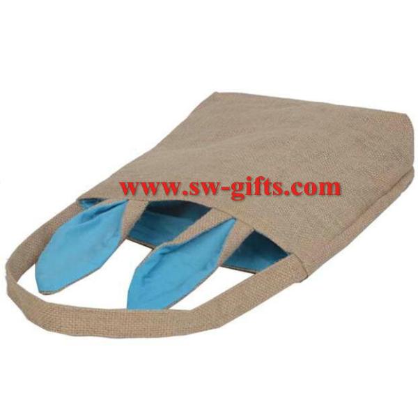 Easter eggs baskets jute bags cute gifts bunny mascot the easter bunny cotton bag decorations toys dinosaur easter egg