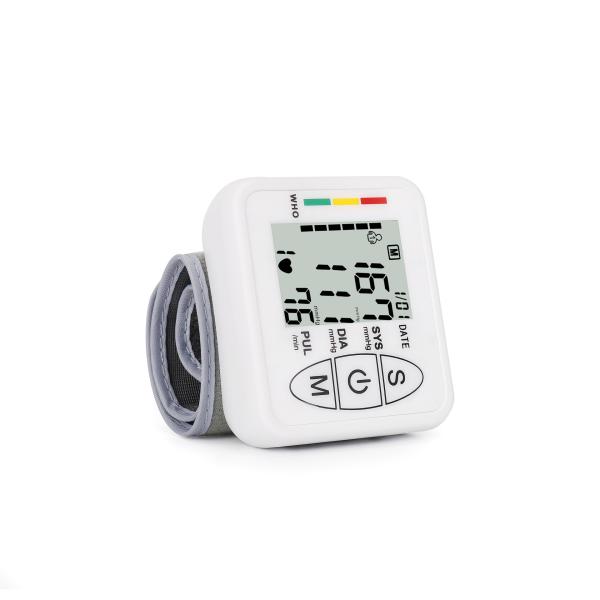 LCD Display Automatic Digital Wrist Blood Pressure Monitor DC3V For Health Care