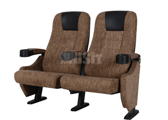 Economic Modeled Fabric Commercial Theater Seating VIP Seats For Cinema