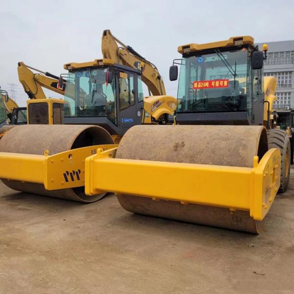 Used Land Grader Machine 800KN Excellent Condition Low Price Wheel Moto Grader