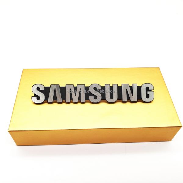 Eco-friendly Aluminum Metal Labels for Audio Equipment Customized and OEM Installation