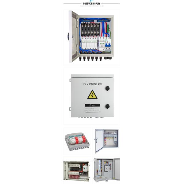 24 in 1out 500vdc Longmax Pv Combiner Junction Box for outdoor installation
