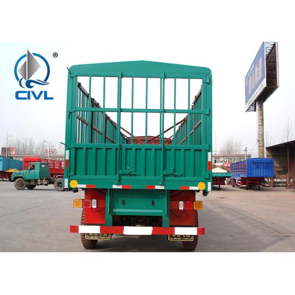 Lightweight Column Semi Trailer Trucks Deadweight 6 Tons 3 Axle 13 Meters