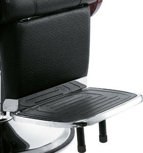 Antique Man Salon Barber Chair Furniture Comfortable With Round Base , OEM Service