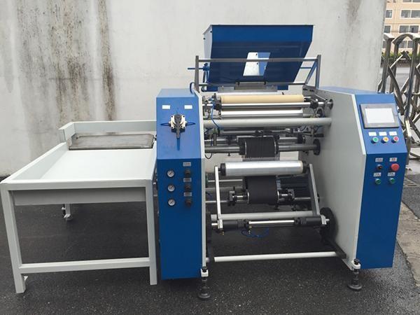Electrostatic 20 Microns Stretch Film Rewinder Machine