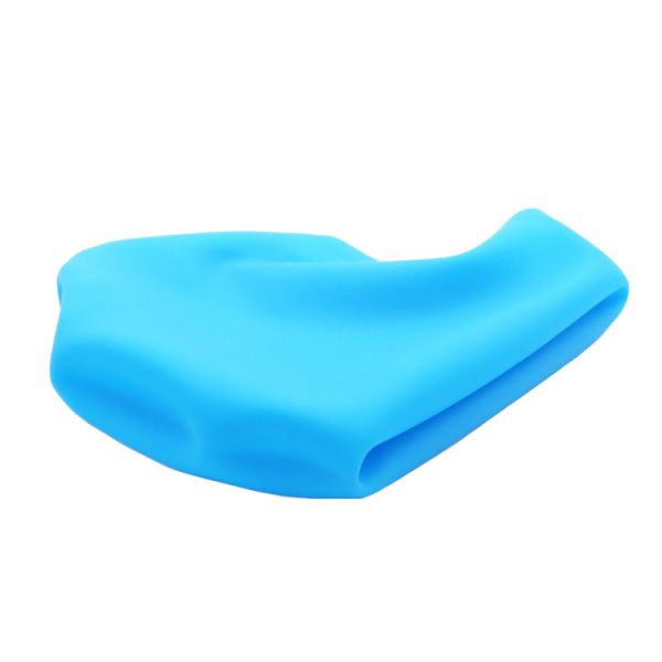 Men's and Ladies Swimming Caps Printed Silicone Waterproof Bubble Swim Hat