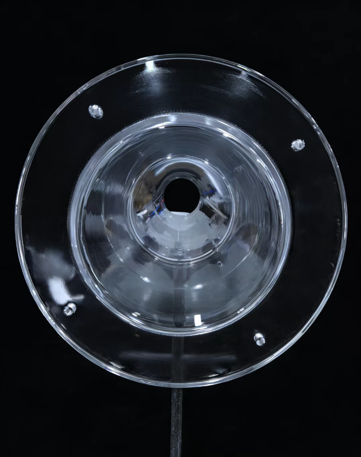 Translucent Quartz Pipe Feeding Barrel Bending Cutting Welding 2cm Diameter Clear Polished