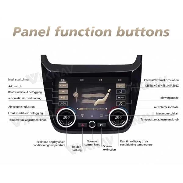 2020-2022 for Lincoln Adventurer modified high-definition intelligent climate control air conditioning LCD touch screen