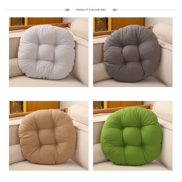Solid Color Cotton Cushion PE Foam Chair Cushion Pillow Pressure Relief Seat Cushion