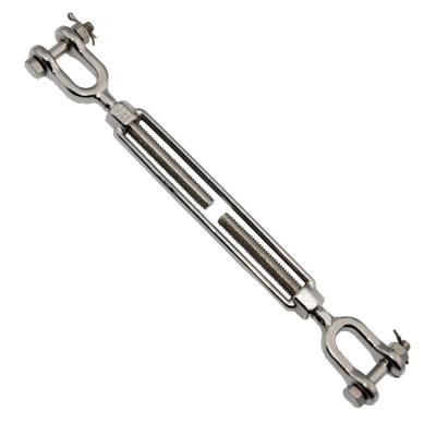 Aço inoxidável 304/316 Jaw Jaw Turnbuckles US Tipo para sistema de medição métrico