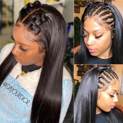 Brazilian Human Double Weft HD Lace Wig With Baby Hair