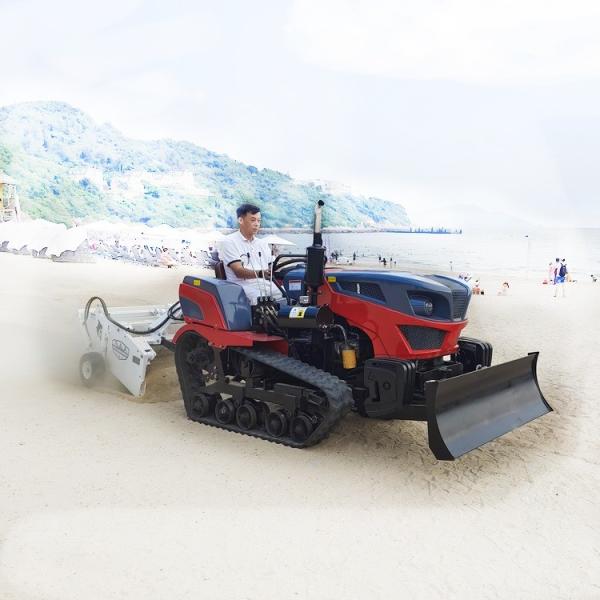 3400*1360*1600mm Dimension Tractor and Sand Cleaner for Cleaning Beach Near Ocean