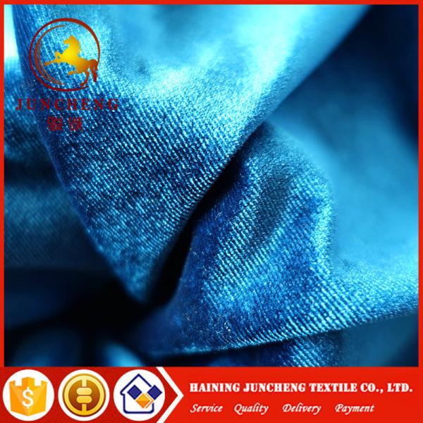 250gsm Shine knitted Korean Velvet Fabric for Garment in Vietnam