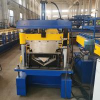 Galvanized Steel Valley Gutter Downspout Roll Forming Machine With 18 Stations