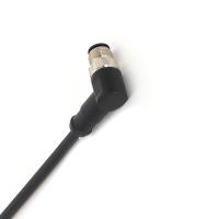 Pre Assembled Cable M12 Connector Male Angled Aviation Plug Connector PIN8