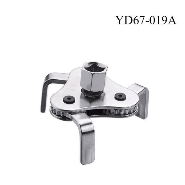 3 Legs Oil Filter Wrench (Carbon Steel, Chrome-Plated) – For Auto/DIY, Adjustable & Multi-Drive