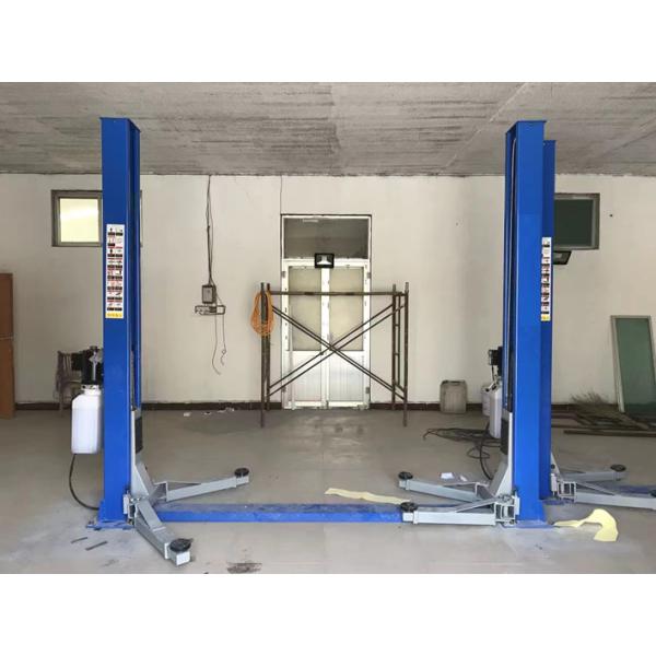 2.2KW Two Post Car Hoist Portable Two Post Lift 45 Seconds Lifting Time