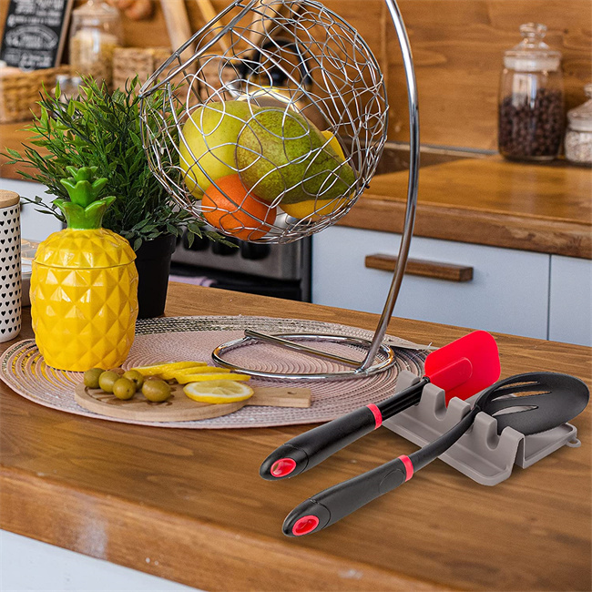 Нетоксический материал качества еды остатков BPA ложки силикона свободный Rustproof Nonstick