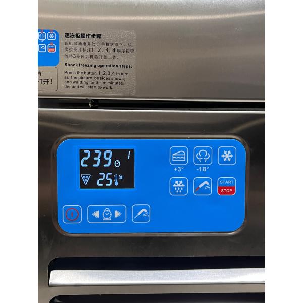 Comerciante de alta eficiencia congelador de alta velocidad de temperatura única sin choque ventilador de refrigeración para restaurantes Equipo de refrigeración de alimentos