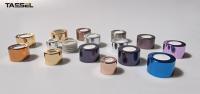 28/410 capsule bleu-foncé de diffuseur avec le couvercle à visser en aluminium de revêtement de PE