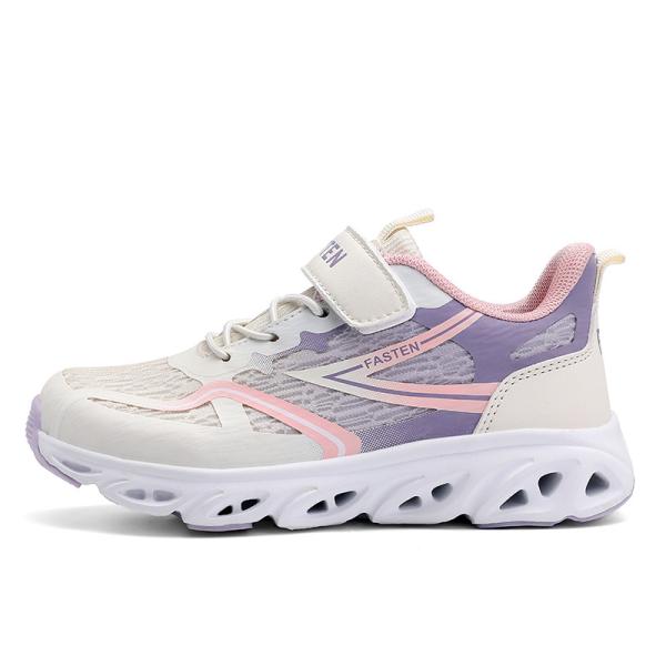 Kids Sneakers Microfiber Leather Upper Material Anti-Slip Lace TPR EVA Running Skateboarding Summer Spring Autumn