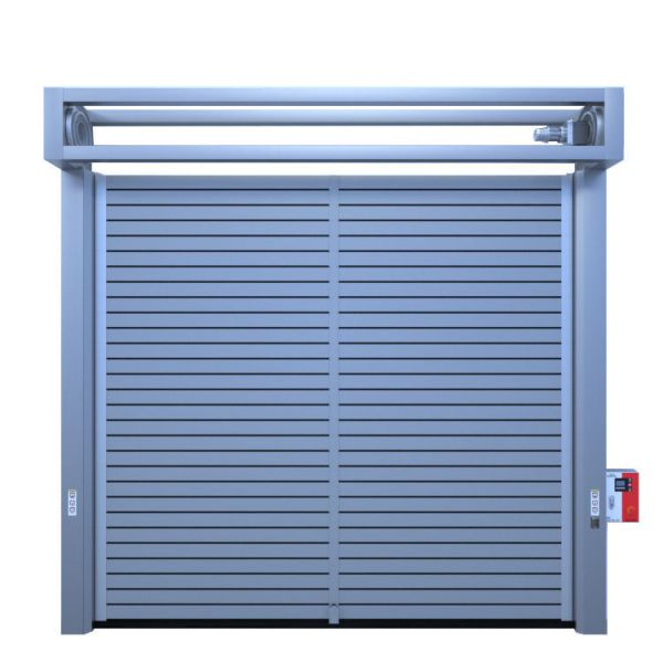 Customized High Speed Electric Door Wind Resistant Insulated Aluminum Garage Doors