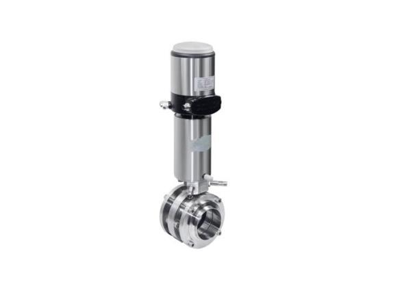 Automated Butterfly Valve / Electric Actuated Butterfly Valve Medium Pressure