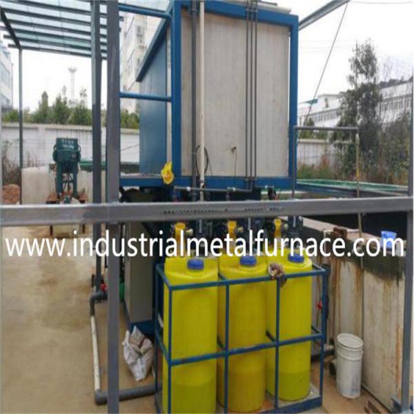 High Velocity Pulse Fired Burner Hot Dip Galvanizing Furnace For 650°C Furnace Temperature And 50mm/60mm Zinc Kettle Thickness