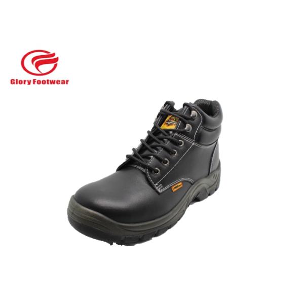 Black Breathable Lightweight Steel Toe Boots For Mens Embossed Color Optional