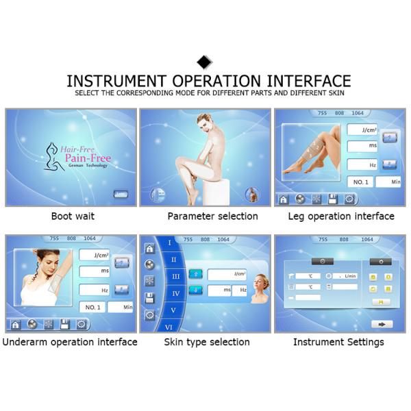 china Vertical high power new tri-wavelength depilacion equipment maquina de hair removal 810 808nm laser diodo