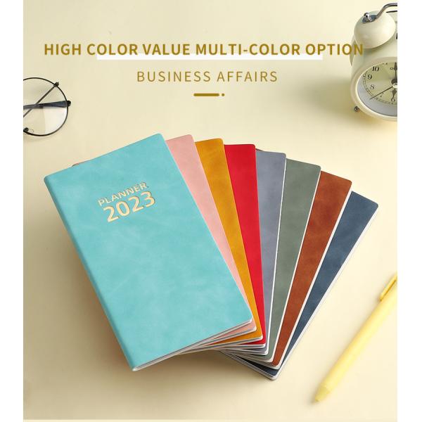 Cuaderno de cubierta de cuero para la promoción Silla de costura Diario de encuadernación Papelería