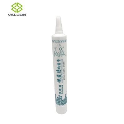 15 ML Pharmaceutical Tube Packaging , Needle Head Cap Plastic Cream Tubes