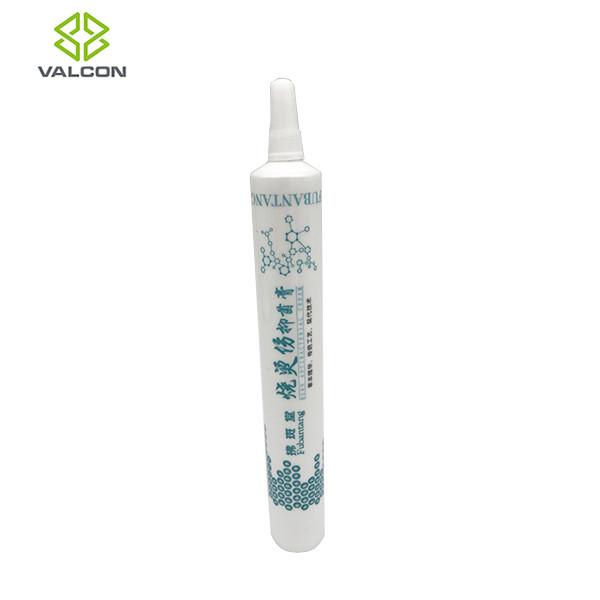 15 ML Pharmaceutical Tube Packaging , Needle Head Cap Plastic Cream Tubes