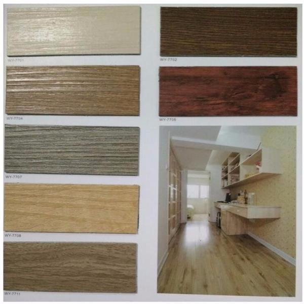 Marble Grain PVC Vinyl Flooring For Hospital School Hotel Simple Color