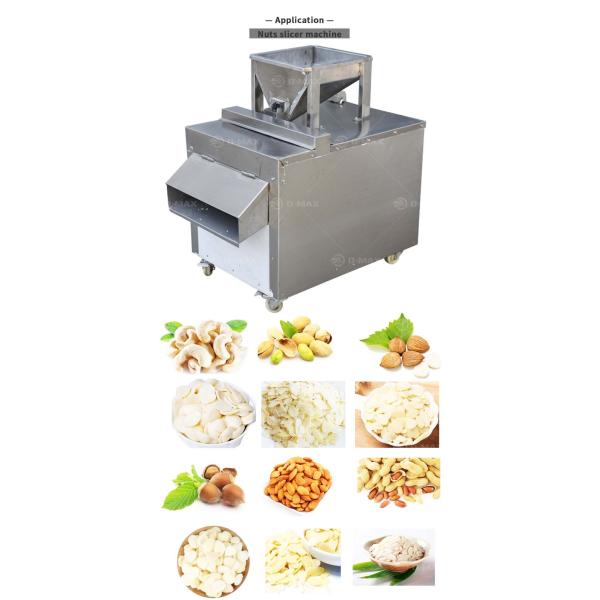 Macadamia Nuts Groundnut Cutting Nuts Kernel Slicing Machine with Nut Slicing Process