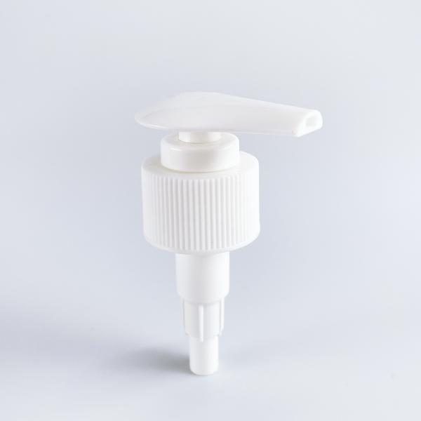 Aluminum 36/410 3cc Small Lotion Dispenser Non Spill White Lotion Pump SGS